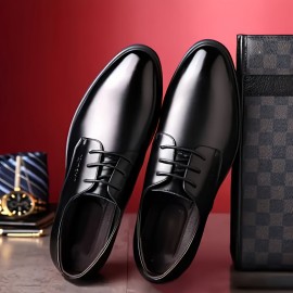 メンズビジネスフォーマルシューズ大型サイズメンズシューズレース快適で便利な人気の選択