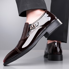 夏新作 メンズビジネス用 通気性抜群 英国スタイル 万能高さアップ トリプルジョイント カジュアルスクエアトゥシューズ