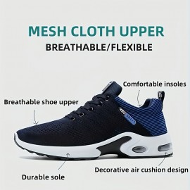 アウトドアウォーキングやジムトレーニングに適した無地のレースアップランニングシューズ、四季通用で通気性があり快適なメンズスポーツシューズ、滑り止めで快適なローファー、カジュアルで多機能な通気性のあるメンズカジュアルシューズ、滑りにくく耐久性のあるランニングシューズ、メンズ通気性ニットランニングスポーツシューズ