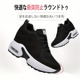 女性用カジュアルスポーツシューズ。カジュアルでスポーティ、歩きやすく、柔らかく足にフィットし、通気性があり汗をかかず、臭いや不快感とはおさらばです。人間工学に基づいたソールデザインが適度なサポート力を提供し、歩くことや走ることが楽になり、長時間立っていても足が疲れません。歩行時の圧力を軽減し、長距離を楽に快適に歩くことができます。優れた弾力性と耐摩耗性を備え、地面からの衝撃を効果的に緩和し、グリップ力が強く、より安定して歩くことができます。