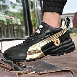 女性の無地カジュアルスニーカー、スリップオンプラットフォームソフトソールウォーキングシューズ、滑り止め耐摩耗シューズ