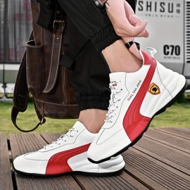 女性の無地カジュアルスニーカー、スリップオンプラットフォームソフトソールウォーキングシューズ、滑り止め耐摩耗シューズ