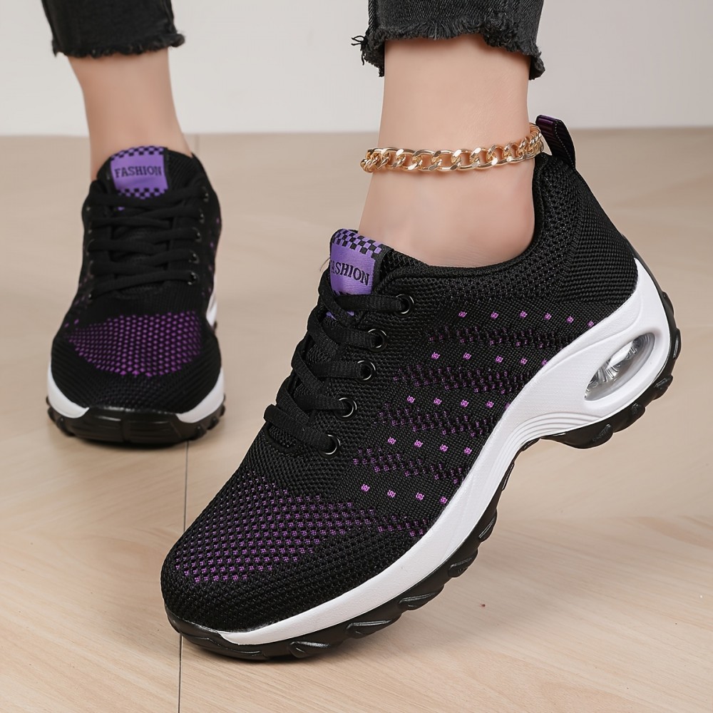 レディース メッシュスニーカー、通気性抜群、カジュアル、ローカット