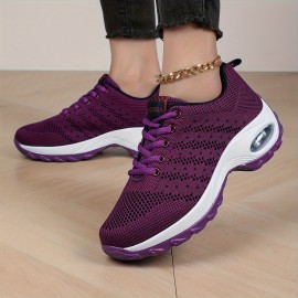 レディース メッシュスニーカー、通気性抜群、カジュアル、ローカット