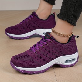 レディース メッシュスニーカー、通気性抜群、カジュアル、ローカット