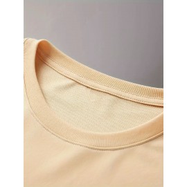 メンズ サマーカジュアルストリートウェアTシャツ - ホワイトベアグラフィックプリント「セルフィー」テキスト付き、半袖ラウンドネック、通気性レギュラーフィット、洗濯機可