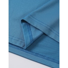 メンズカジュアルペンギングラフィックTシャツ - ソフト、快適、通気性のある夏用Tシャツ、スタイリッシュなペンギンデザイン、日常着やスポーツアクティビティに最適、スポーティカジュアルウェア | ペンギンプリントトップ | 快適フィット、ペンギンアクセサリー