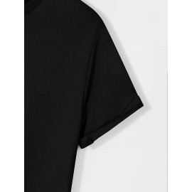 メンズカジュアルペンギングラフィックTシャツ - ソフト、快適、通気性のある夏用Tシャツ、スタイリッシュなペンギンデザイン、日常着やスポーツアクティビティに最適、スポーティカジュアルウェア | ペンギンプリントトップ | 快適フィット、ペンギンアクセサリー